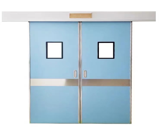 電動平開門